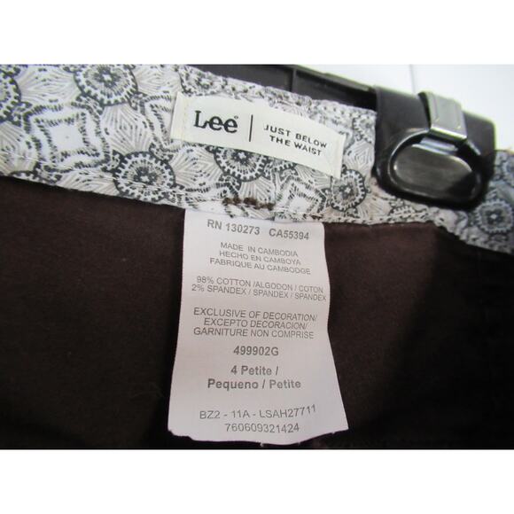 Lee's Just below the waist brown capri pants - Picture 3 of 3